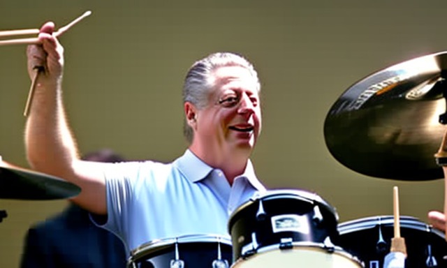 Al Gore Drumming by Stable Diffusion 2.1